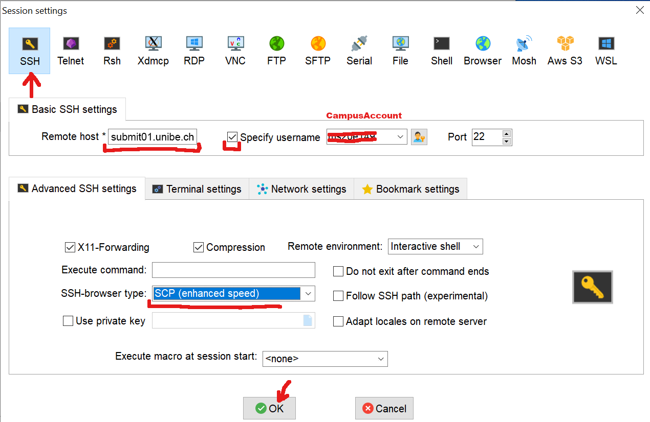 MobaXterm Config